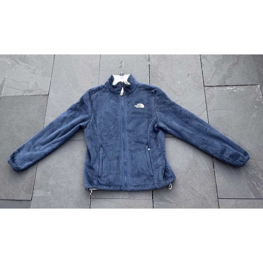 North Face Womens Size S/P Fleece Jacket‎ Blue